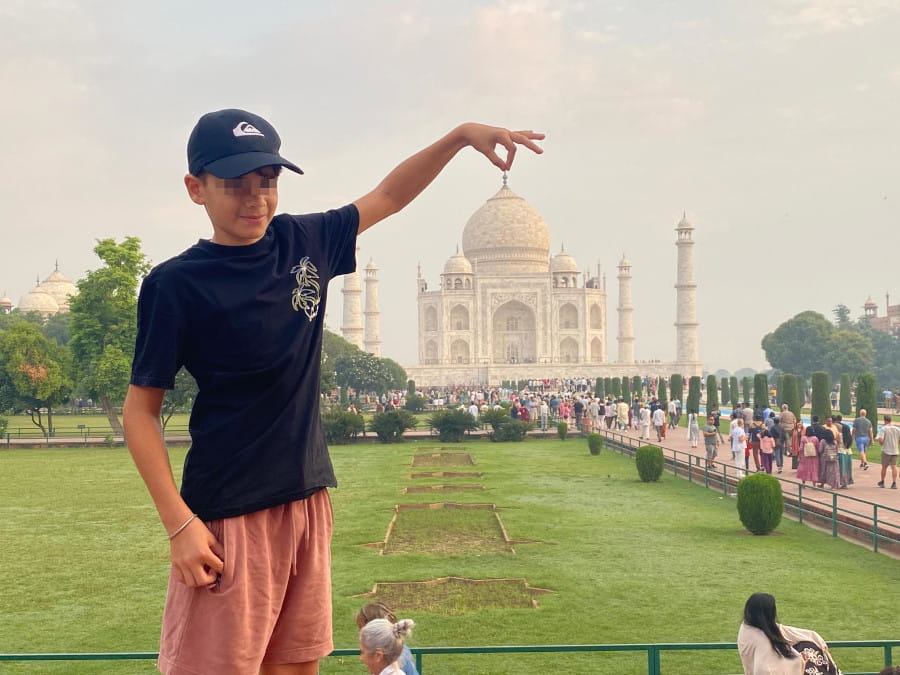 Récit de visite du Taj Mahal