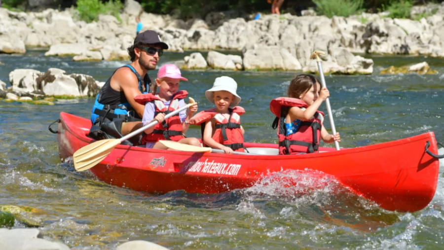 Canoë en Ardèche avec les enfants 2