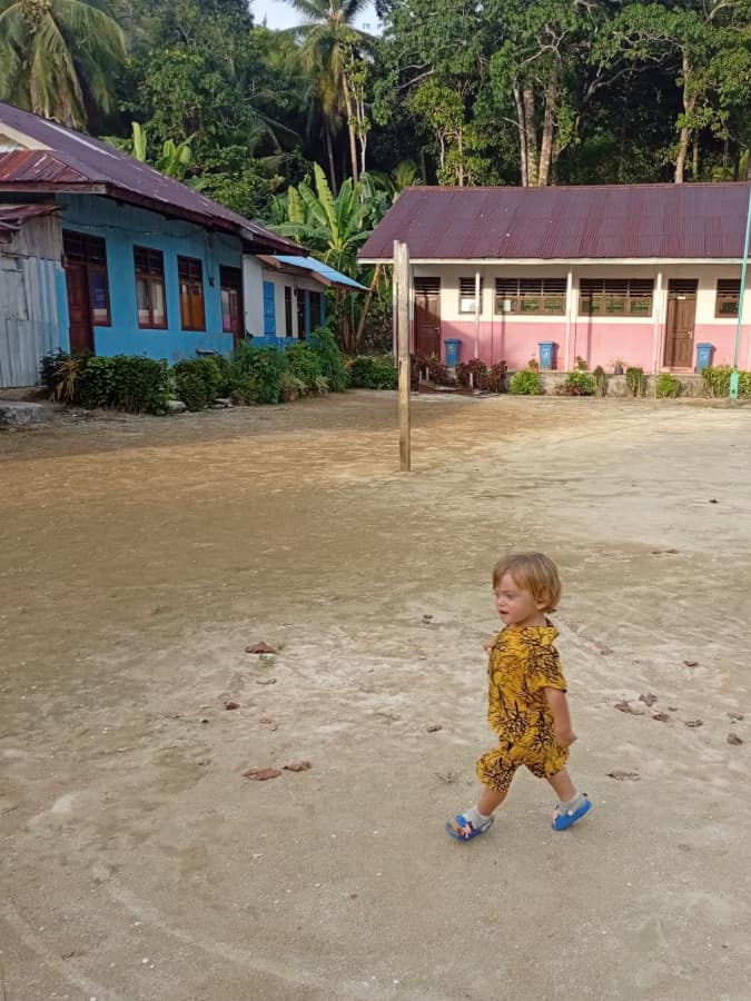 raja ampat avec bébé