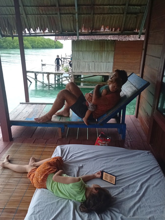 raja ampat avec bébé