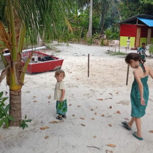raja ampat avec bébé
