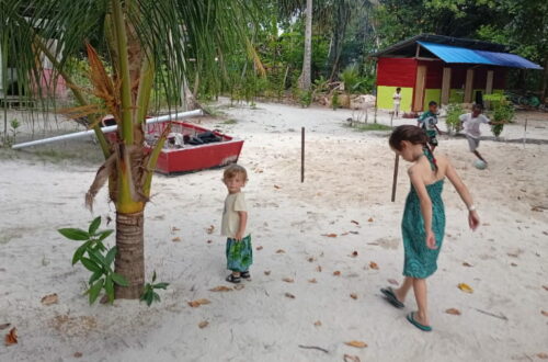 raja ampat avec bébé