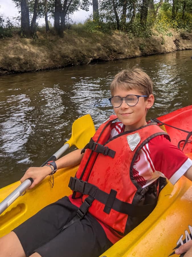 débuter le canoë-kayak avec les enfants