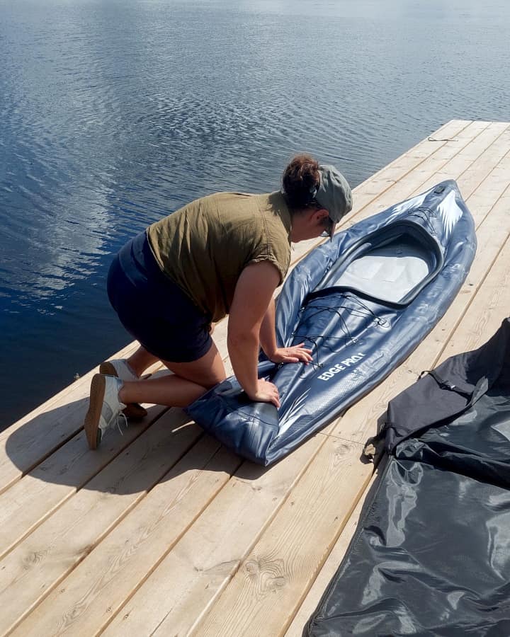 mon avis sur le kayak gonflable Edge Pro 1 de Razor Kayaks