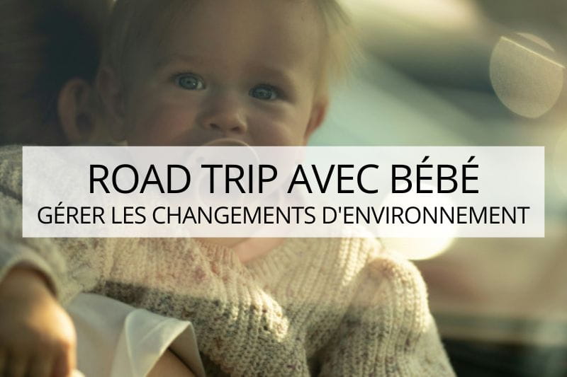 voyager avec un bébé