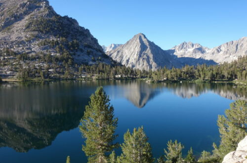 en famille sur le john muir trail