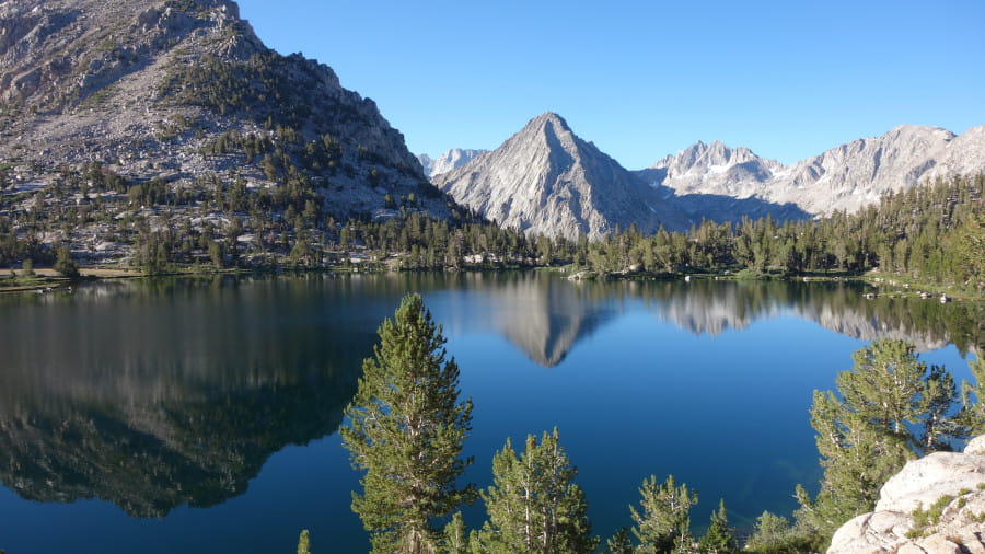 en famille sur le john muir trail