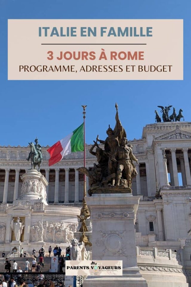 3 jours à rome