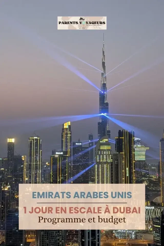 1 jour à dubaï