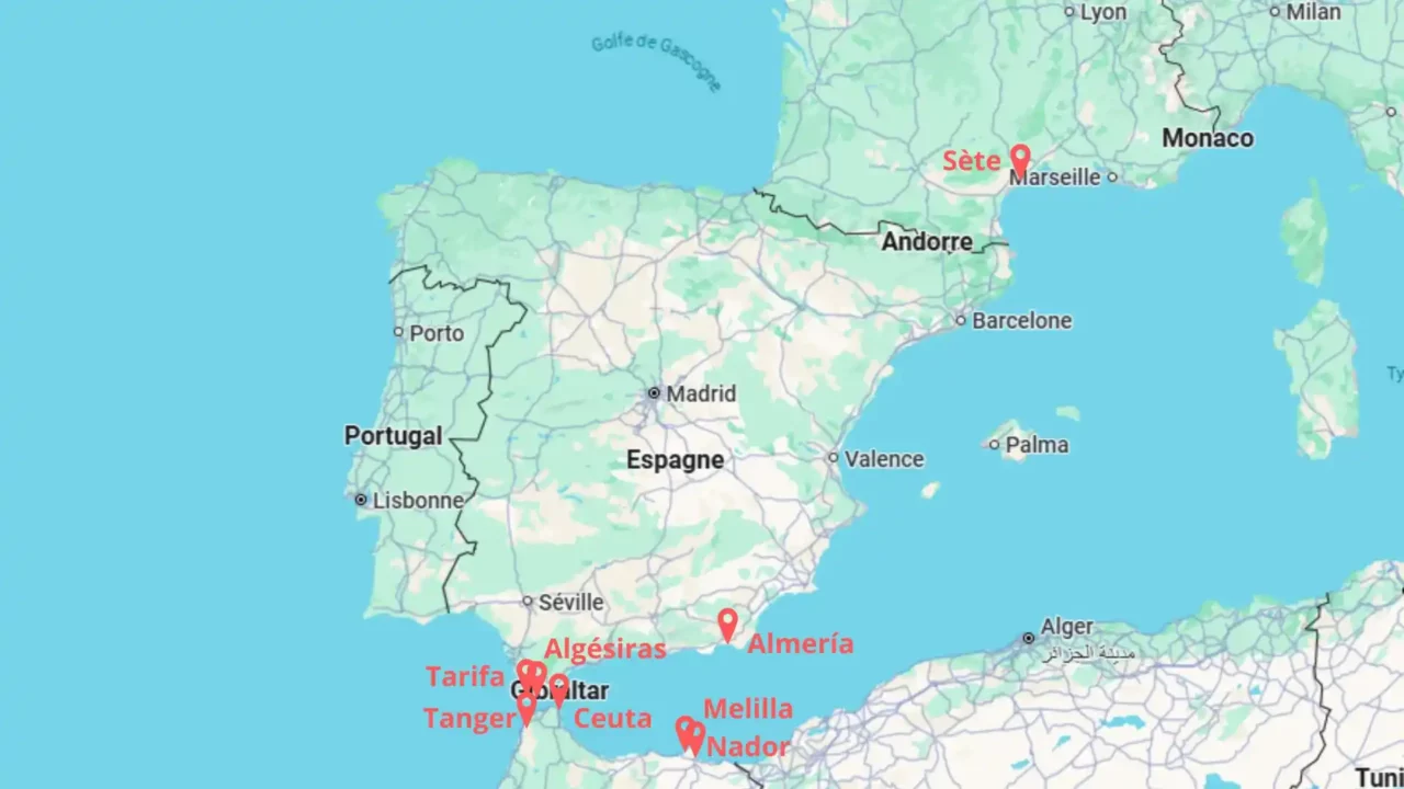 aller au Maroc en voiture depuis la France