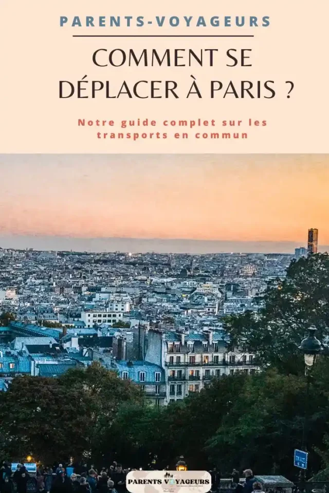 comment se deplacer a paris
