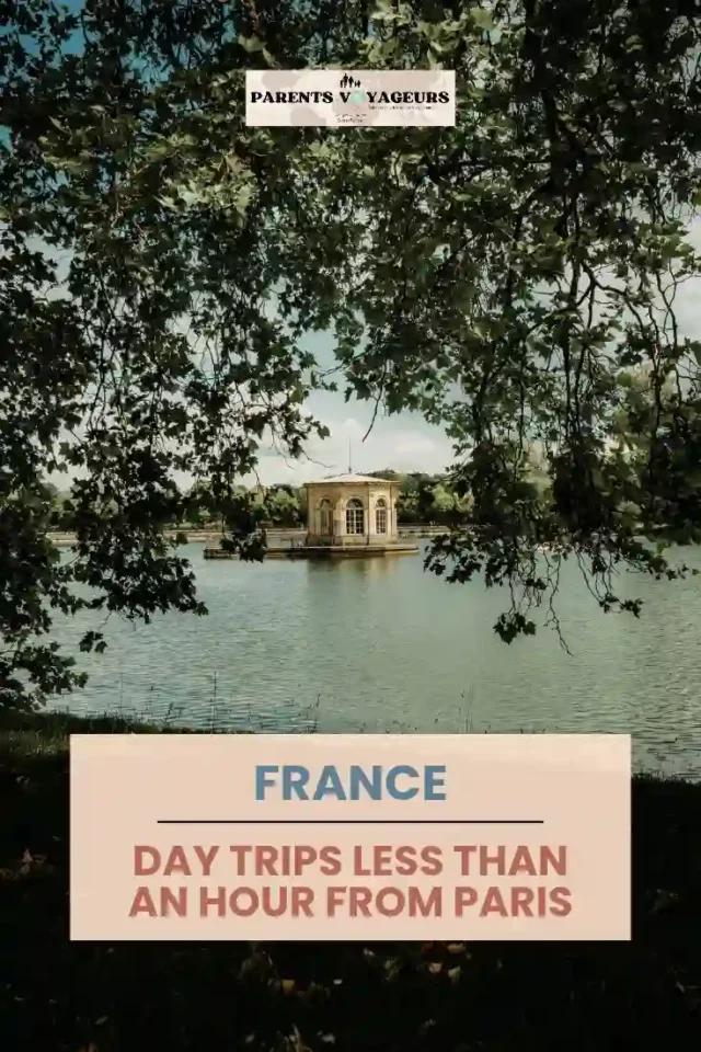 less than an hour from paris