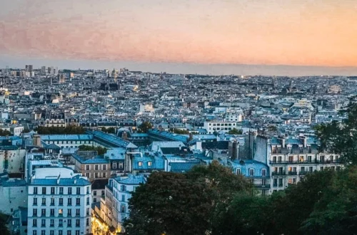 montmartre view, long weekend in paris