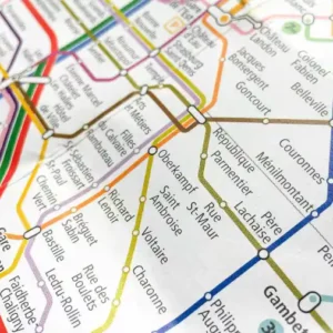 getting around Paris