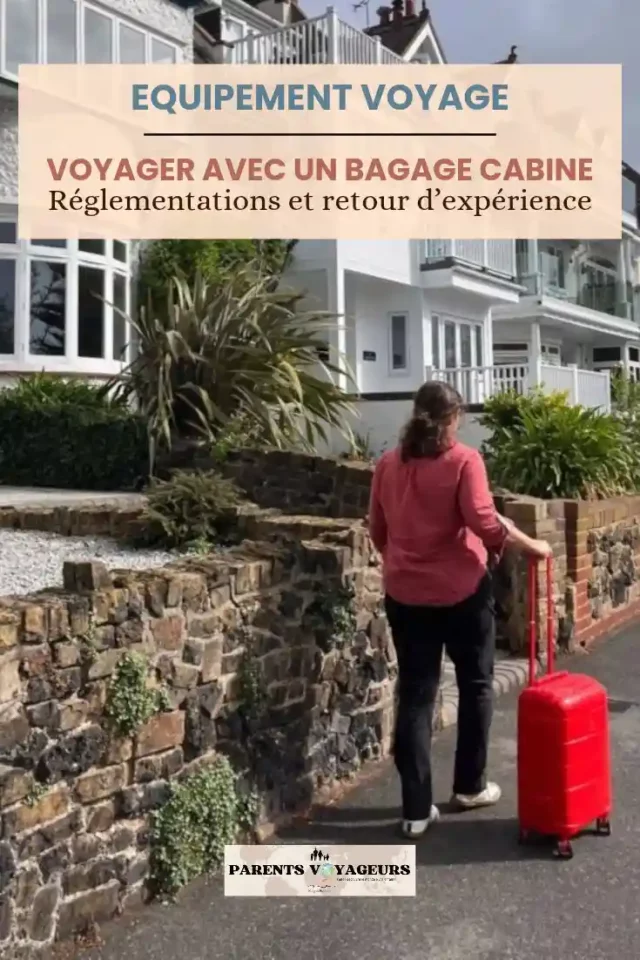 voyager avec un bagage cabine