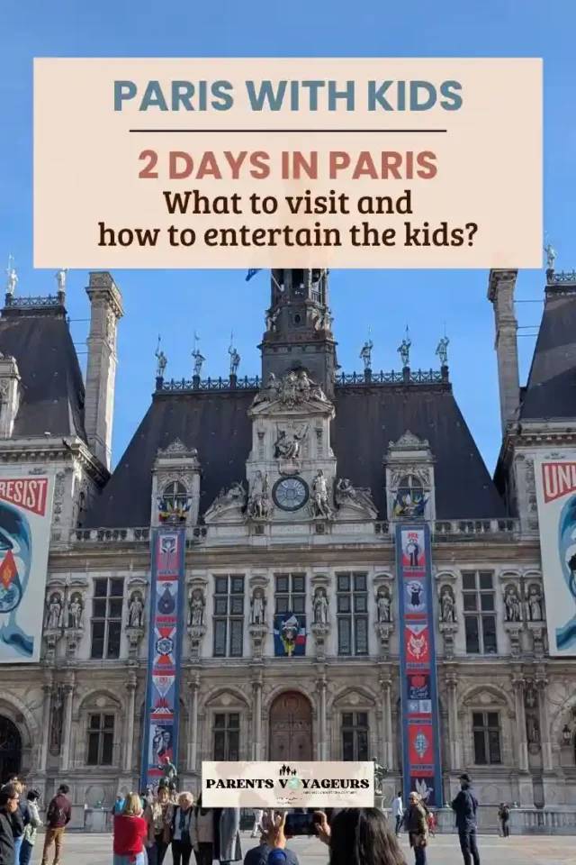 2 days in Paris with kids
