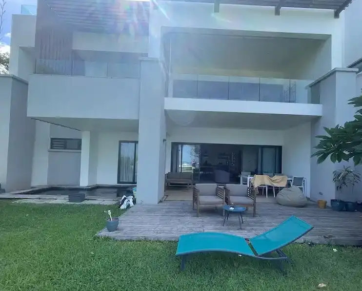 ma vue depuis la terrasse a maurice