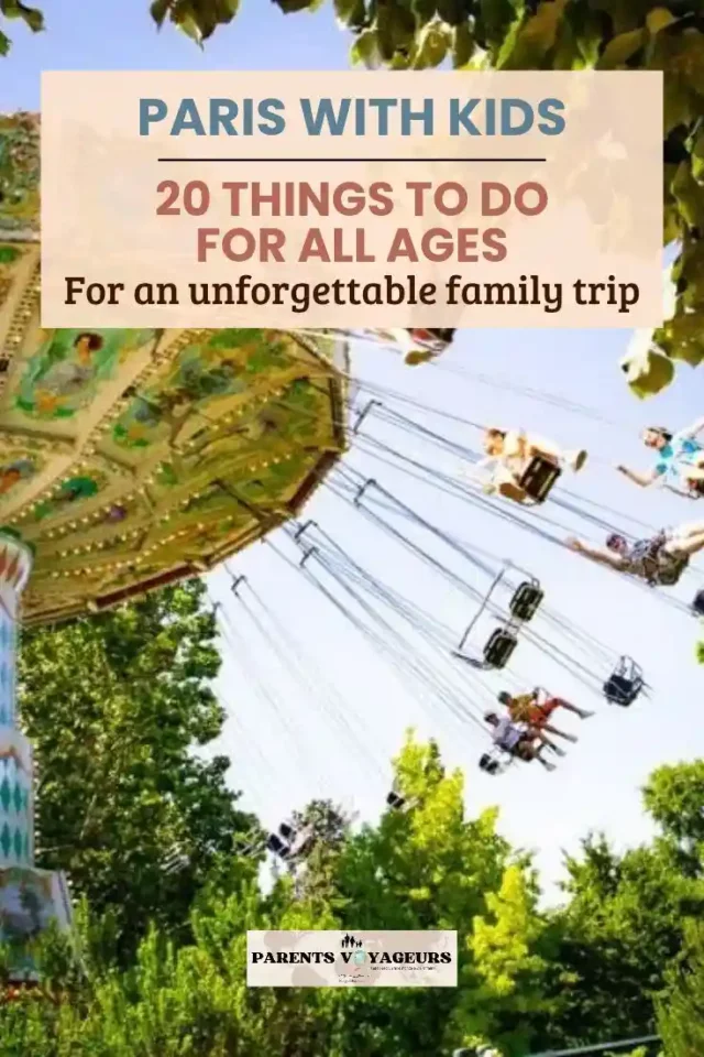 things to do with kids in paris